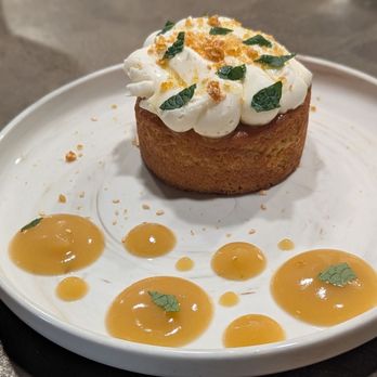 Black Radish signature dishes Orange Olive Oil Cake
Cacio E Pepe
Harissa Honey Fried Cauliflower